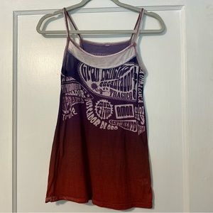 Dip Dyed Tank Top - size small
